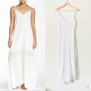 Lovers + Friends white boho Maxi Dress-S